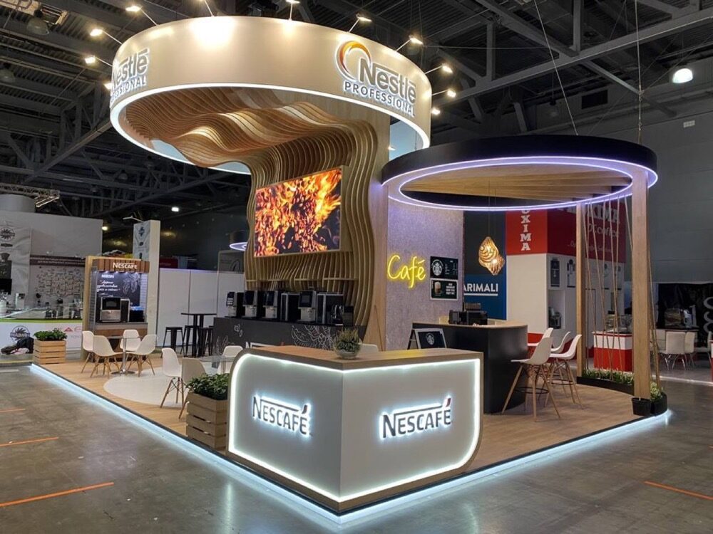 Выставочный стенд Nescafé